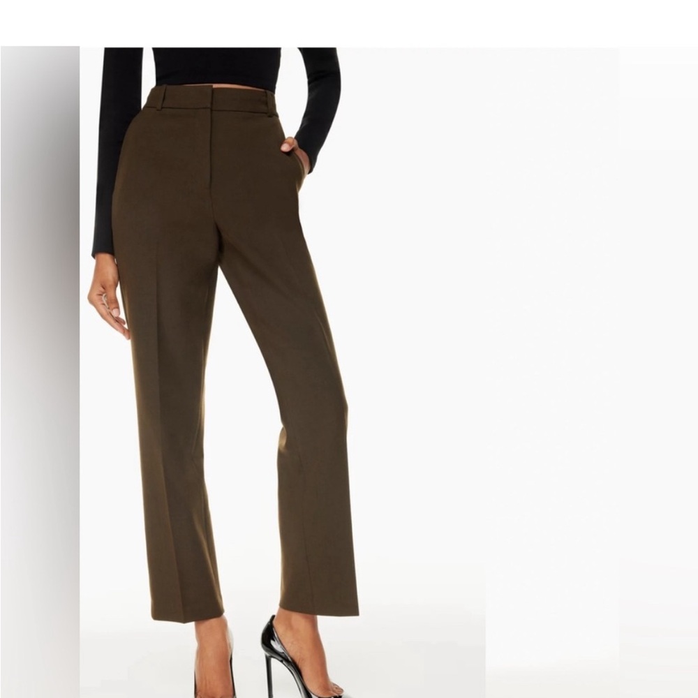 Babaton Command Pant Aritzia Rich Mocha Brown - 4